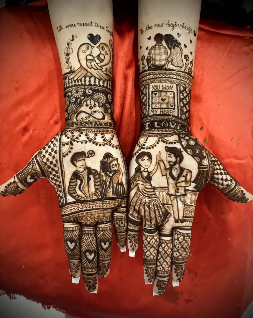 storyline mehendi design